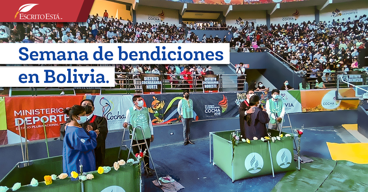 Imagen de título del artículo sobre una campaña de evangelismo en Bolivia